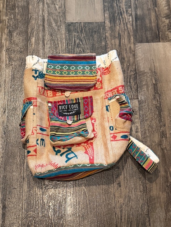 RICE LOVE Recycled Travel Backpack Agra - New main image 11